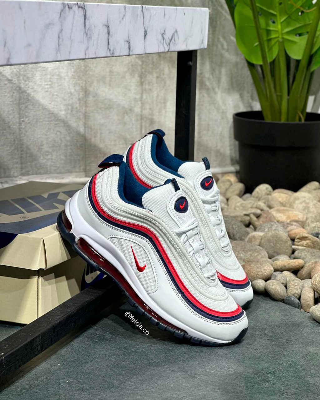 Nike Air Max 97 Blue Red