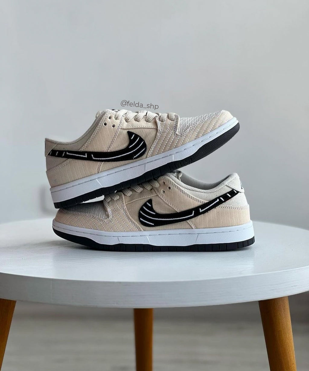 Nike Dunk Low Albino & Preto Jiu Jitsu