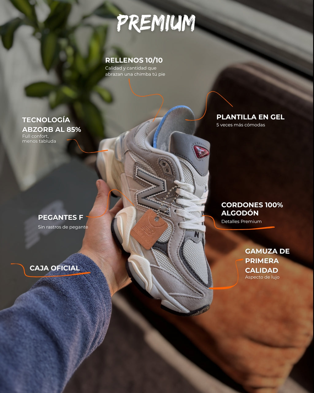 New Balance 9060 Grey