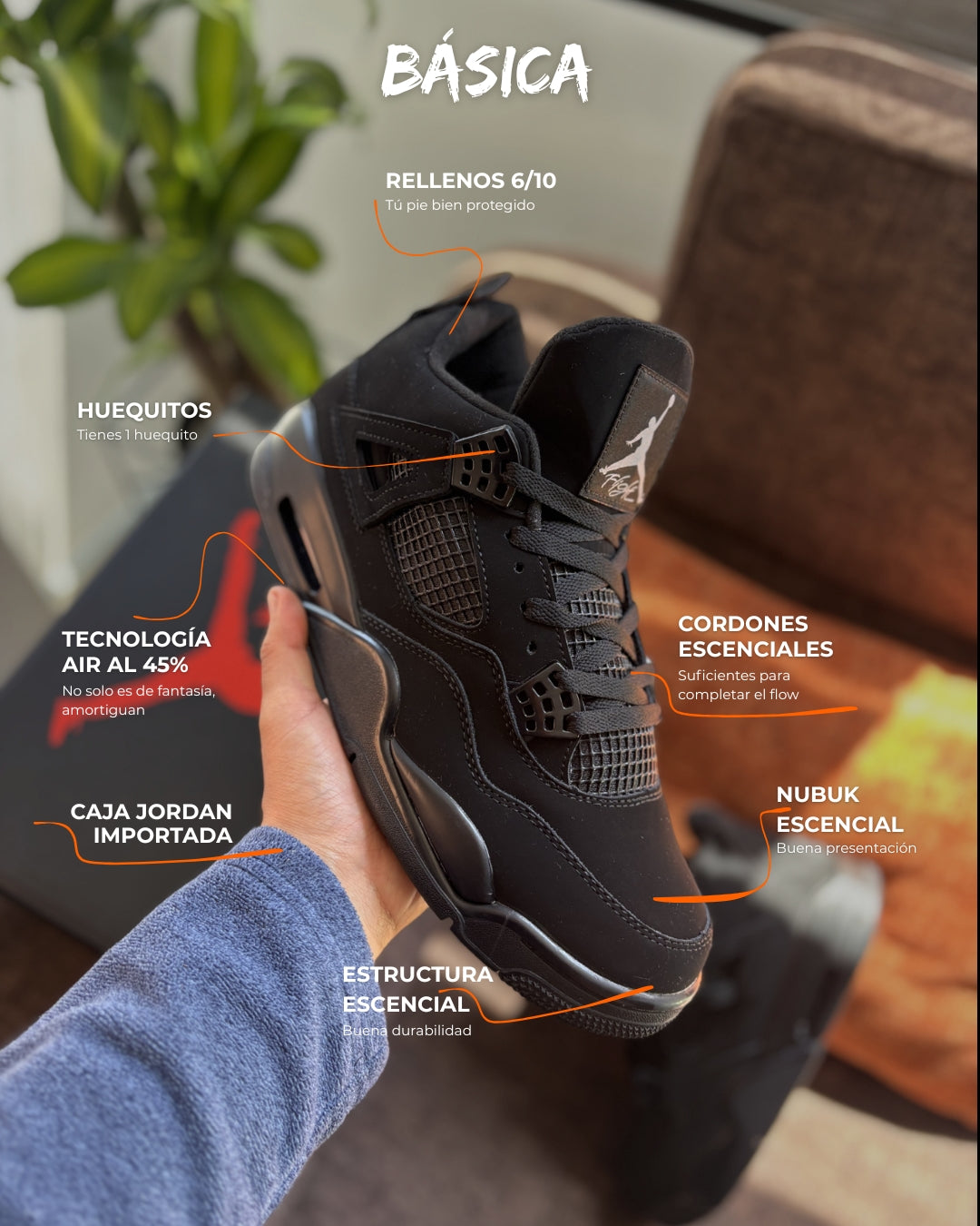 Nike Air Jordan Retro 4 Black Cat