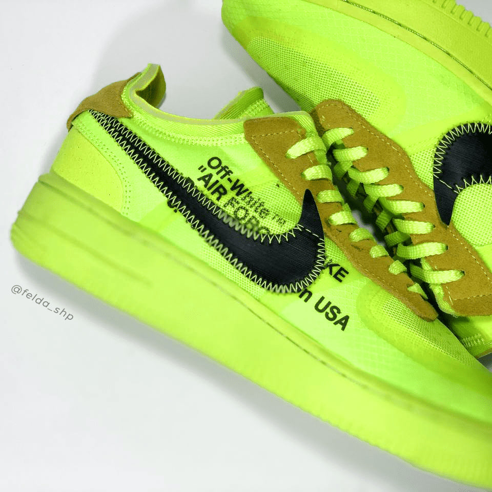 Nike Air Force 1 Off-White Volt