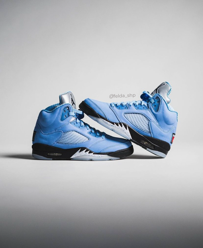 Nike Air Jordan Retro 5 UNC University Blue