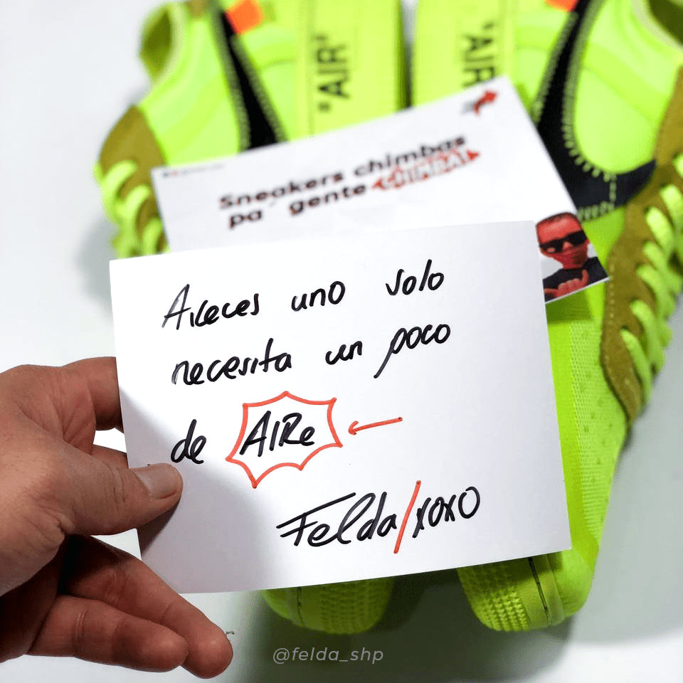 Nike Air Force 1 Off-White Volt
