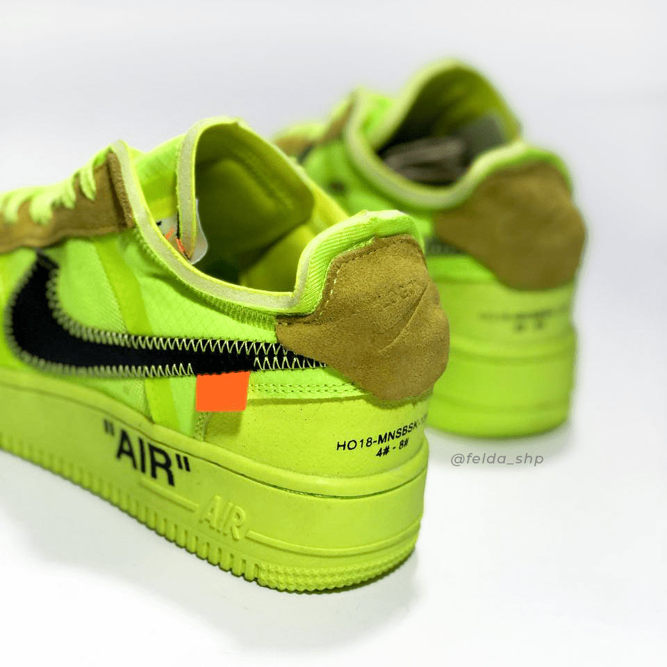 Nike Air Force 1 Off-White Volt