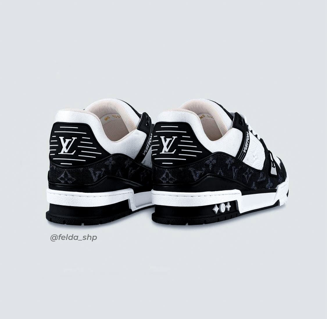 Louis Vuitton Magestik White-Black-White