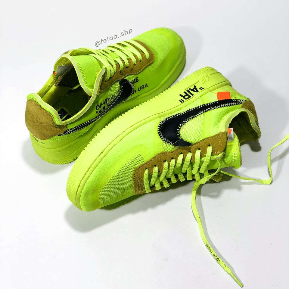 Nike Air Force 1 Off-White Volt