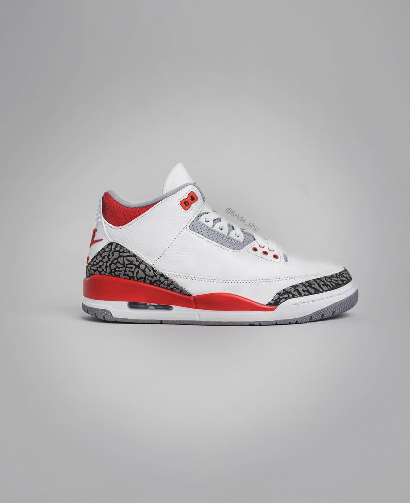 Nike Air Jordan Retro 3 Fire red