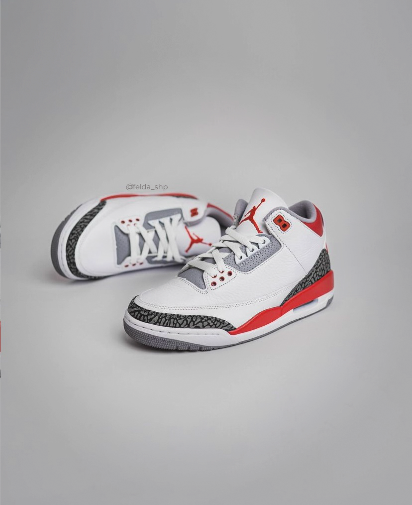 Nike Air Jordan Retro 3 Fire red
