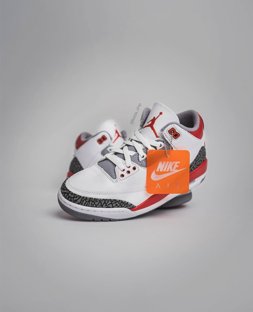 Nike Air Jordan Retro 3 Fire red
