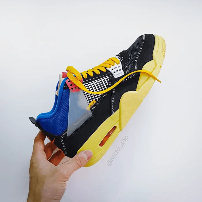 Nike Air Jordan 4 Retro Union Off Noir