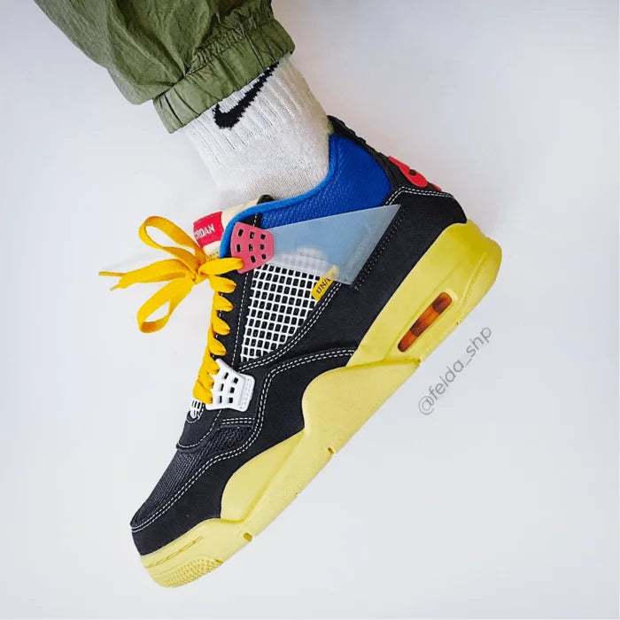 Nike Air Jordan 4 Retro Union Off Noir