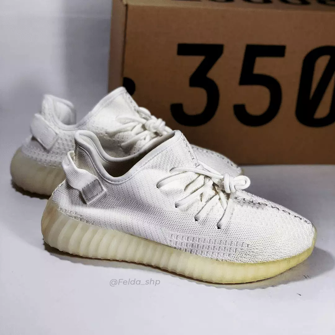 Adidas Yeezy 350 White Sneakers Felda shp