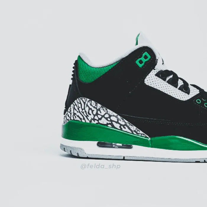 Jordan retro 3 online verdes