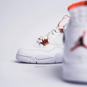 Nike Air Jordan Retro 4 Metallic Orange