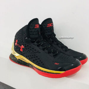 Under Armour Stephen Curry 1 Red Gold