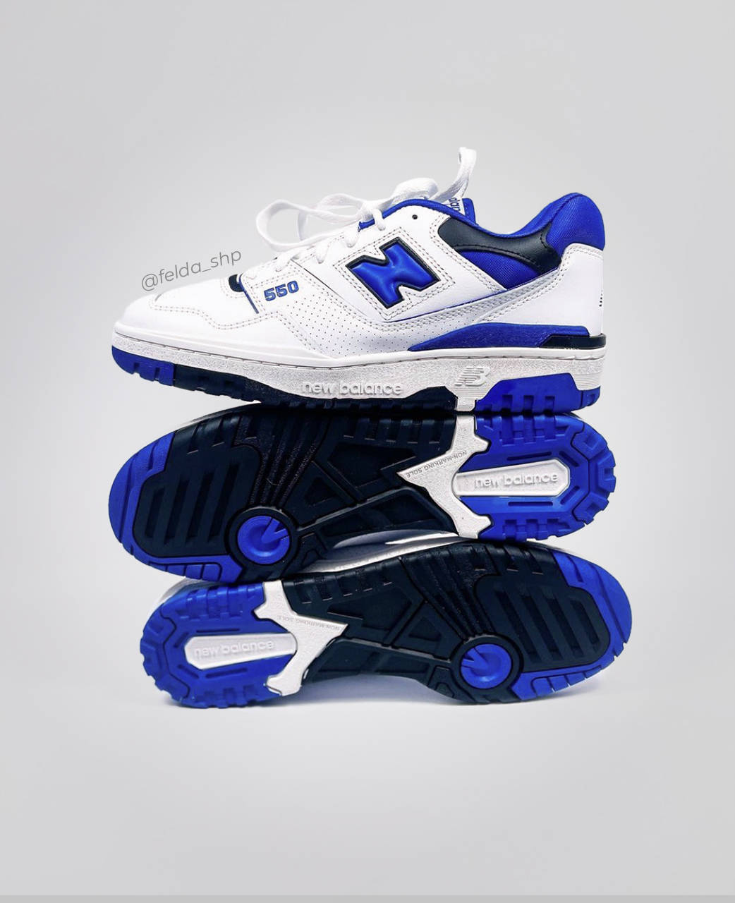 New Balance 550 Blue - Sneakers - Felda shp