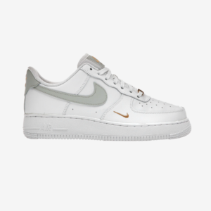 Nike Air Force One Low White Gray Gold W