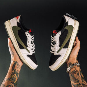 Nike Jordan 1 Retro Low OG SP Travis Scott Olive