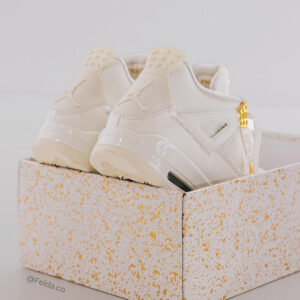 Nike Air Jordan Retro 4 Metallic Golden